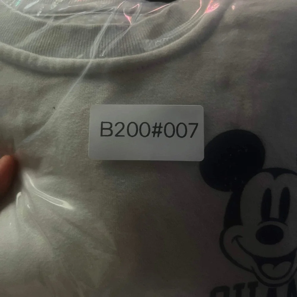 Baby Gap Disney Mickey Mouse 3pc Set Sweatshirt Joggers Tee Orange Gray 3T